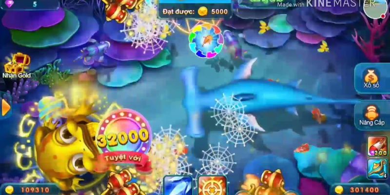 Bắn cá Ocean War còn mang đến nhiều mini game hấp dẫn và kịch tính.