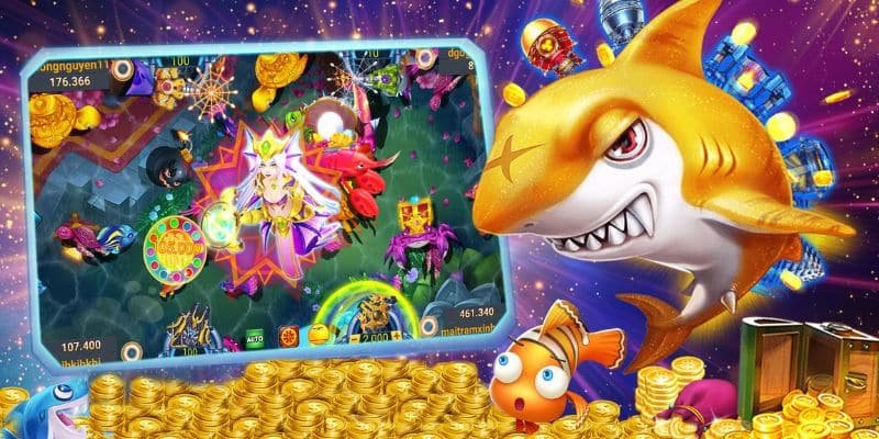 Thợ săn cá mập vàng là một tựa game bắn cá YL đỉnh cao và cực kỳ hấp dẫn